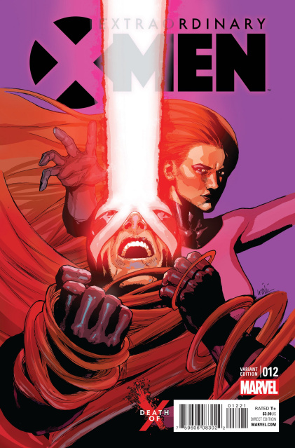 Extraordinary X-Men #12 (Yu Death of X Cover)