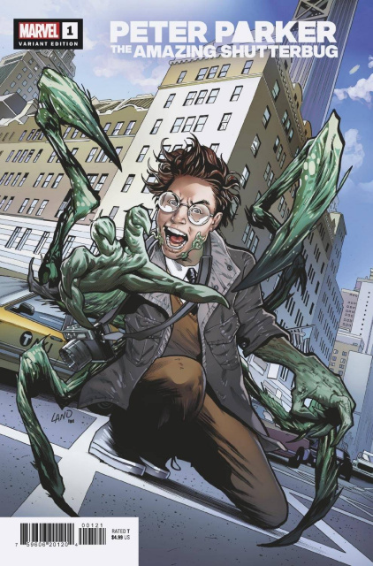 Heroes Reborn: Peter Parker, The Amazing Shutterbug #1 (Land Cover)
