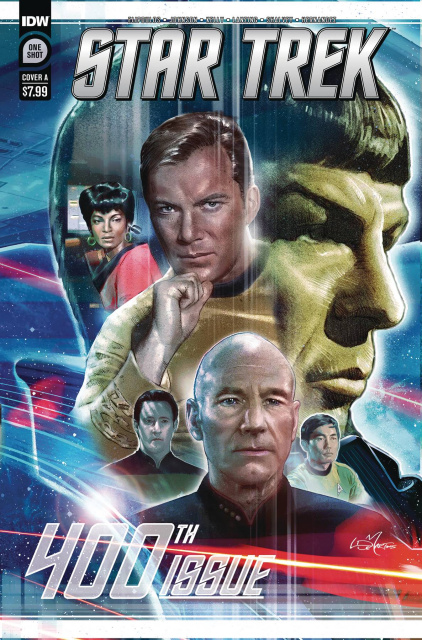 Star Trek #400 (De Martinis Cover)