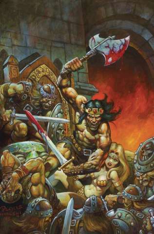 Conan the Barbarian #11 (Horley Virgin Cover)