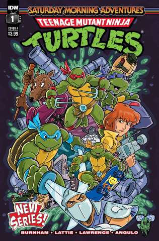 Teenage Mutant Ninja Turtles: Saturday Morning Adventures, Continued #1 (Lattie Cover)