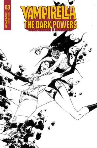 Vampirella: The Dark Powers #3 (40 Copy Lee B&W Cover)