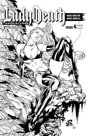 Lady Death: Apocalypse #4 (Premium Pure Art Cover)