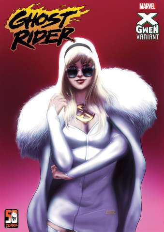 Ghost Rider #1 (Clarke X-Gwen Cover)