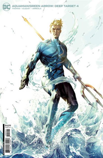 Aquaman / Green Arrow: Deep Target #4 (Kael Ngu Card Stock Cover)