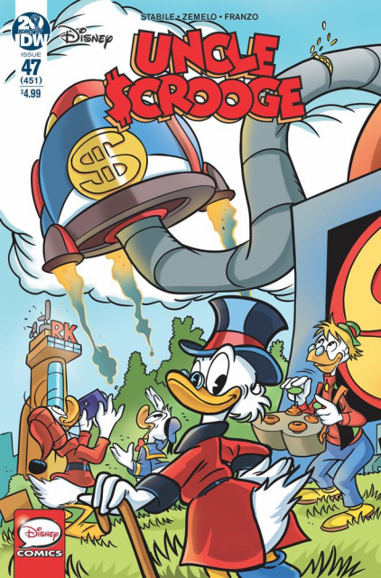 Uncle Scrooge #47 (Mazzarello Cover)
