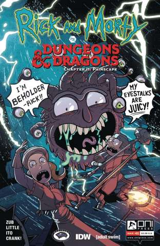 Rick and Morty vs. Dungeons & Dragons II: Painscape #1 (Zub Cover)