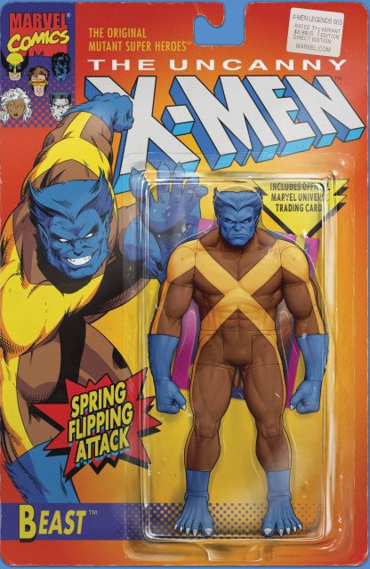 X-Men Legends #3 (Christopher Action Figure Cover)