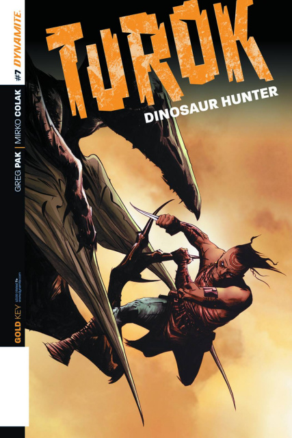 Turok: Dinosaur Hunter #7 (Lee Subscription Cover)