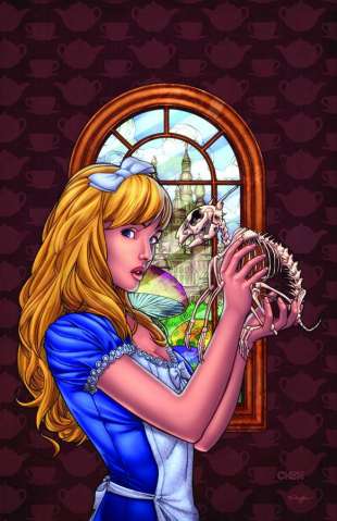 Grimm Fairy Tales: Wonderland - Down the Rabbit Hole #5 (Chen Cover)
