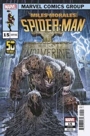 Miles Morales: Spider-Man #15 (Ken Lashley Wolverine Cover)