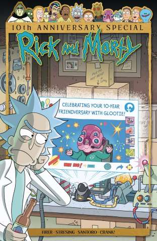 Rick and Morty: 10th Anniversary Special #1 (Lloyd Cover)