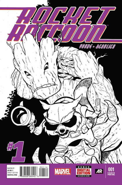 Rocket Raccoon #1 (4th Printing)