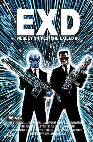 The Exiled #6 (Kent MIB Homage Cover)