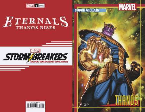 Eternals: Thanos Rises #1 (Coello Stormbreakers Cover)