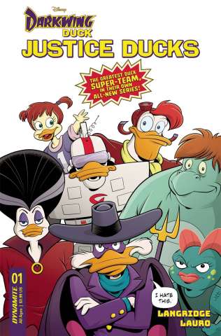 Justice Ducks #1 (Langridge Cover)