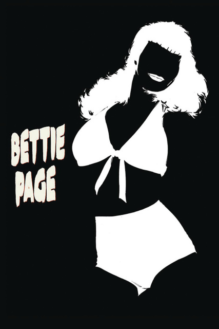 Bettie Page #1 (20 Copy Mooney Homage B&W Cover)