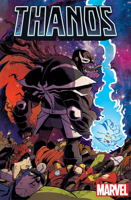 Thanos #5 (Guillory Venomized Cover)