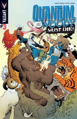 Quantum & Woody Must Die! #3 (Hawthorne Cover)