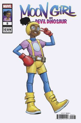 Moon Girl and Devil Dinosaur #5 (Caselli Marvel Icon Cover)