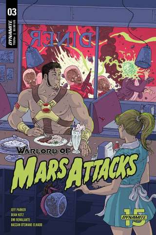 Warlord of Mars Attacks #3 (Villalobos Cover)