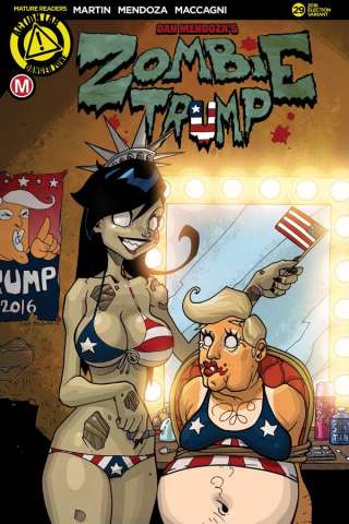 Zombie Tramp #29 (Election Cover)