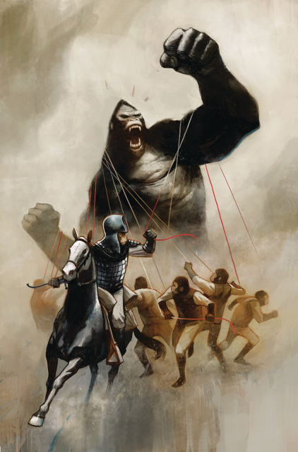 Kong on The Planet of the Apes #3