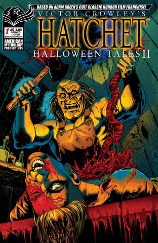 Hatchet: Halloween Tales II (Carved Bonk Cover)