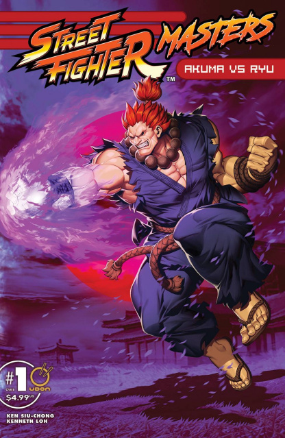 Street Fighter Masters: Akuma vs. Ryu #1 (Genzoman Akuma Cover)
