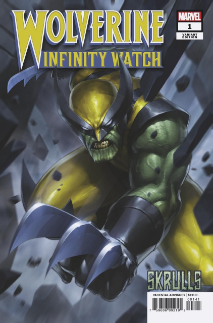 Wolverine: Infinity Watch #1 (Jee Hyung Lee Skrulls Cover)