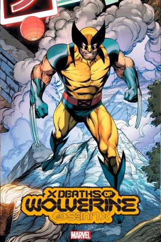 X Deaths of Wolverine #4 (Bagley Trading Card Cover)
