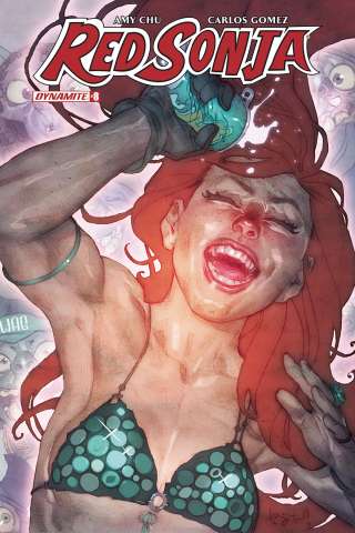 Red Sonja #8 (Caldwell Cover)