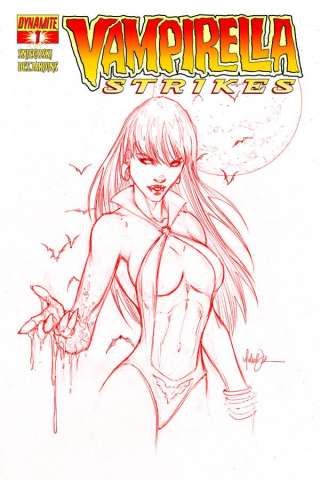 Vampirella Strikes #1 (Michael Turner Blood Red Cover)