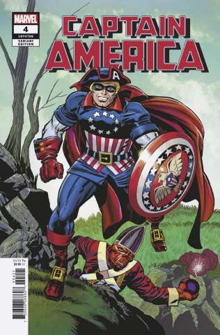 Captain America #4 (Kirby Remastered Cover)