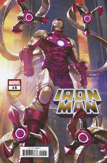 Iron Man #15 (Chew Devils Reign Villain Cover)