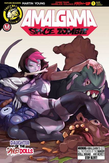 Amalgama: Space Zombie #1 (TMChu Cover)