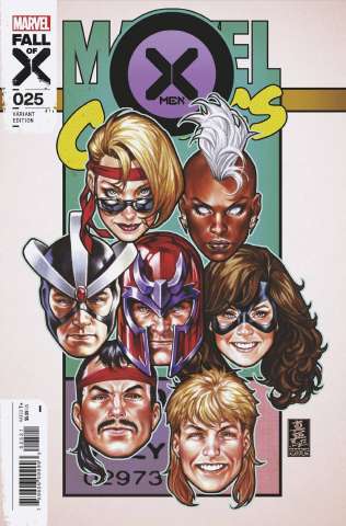 X-Men #25 (Mark Brooks Corner Box Cover)