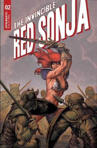 The Invincible Red Sonja #2 (Linsner Cover)