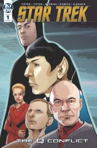 Star Trek: The Q Conflict #1 (Messina Cover)