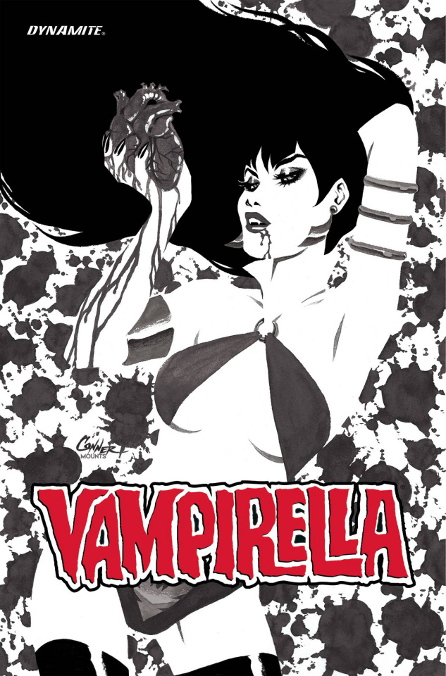 Vampirella: Ascending Evil (B&W Crowdfunder Cover)