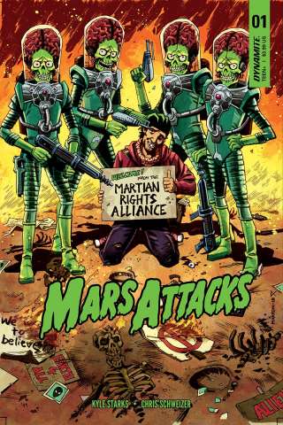 Mars Attacks #1 (Marron Cover)