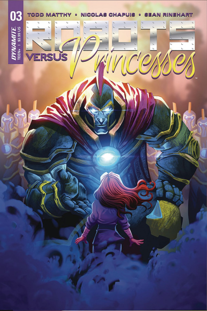 Robots vs. Princesses #4 (Chapuis Cover)