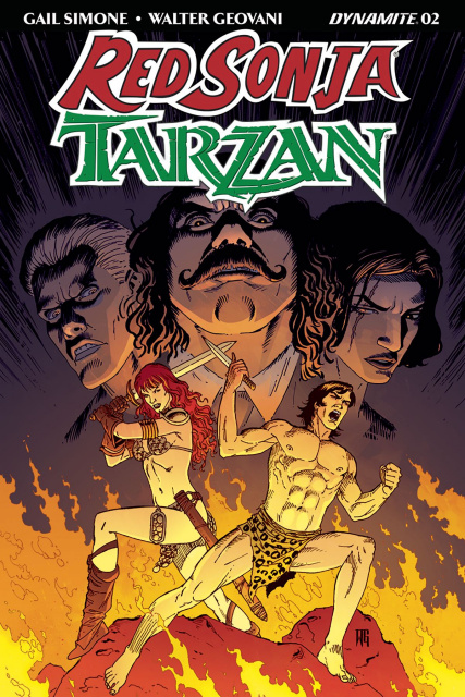 Red Sonja / Tarzan #2 (Geovani Cover)