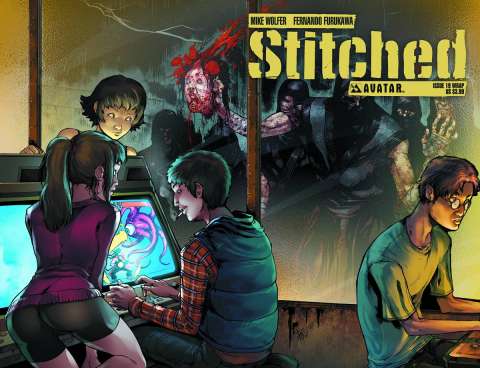 Stitched #19 (Wrap Cover)