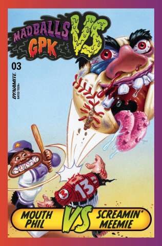 Madballs vs. Garbage Pail Kids #3 (Trading Card Cover)