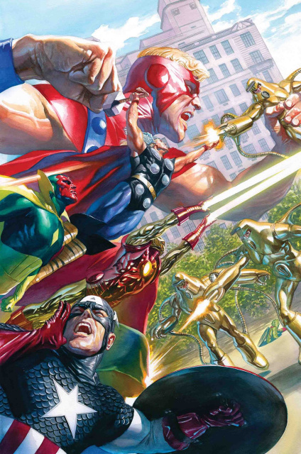 Avengers #18 (Alex Ross Marvels 25th Tribute Cover)