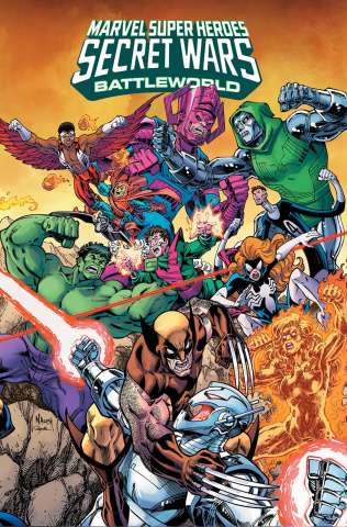 Marvel Super Heroes: Secret Wars - Battleworld #3 (Todd Nauck Connect Cover)