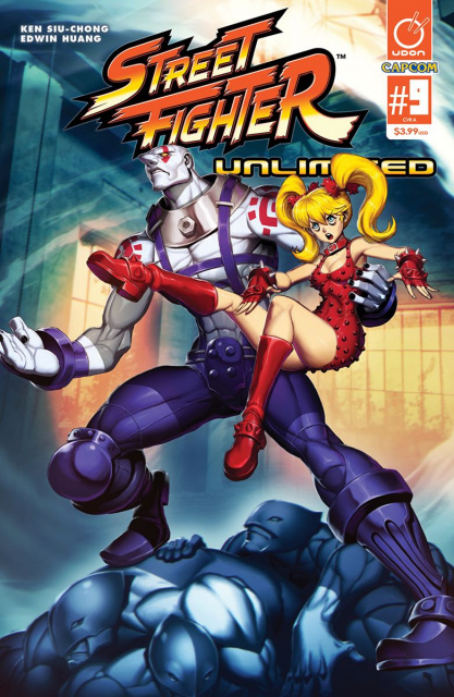 Street Fighter Unlimited #9 (Genzoman Story Cover)