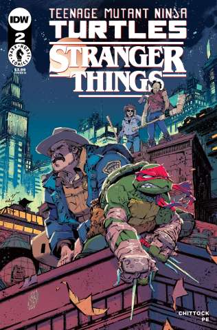 Teenage Mutant Ninja Turtles / Stranger Things #2 (Corona Cover)