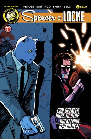 Spencer & Locke #3 (Santiago Jr. Cover)